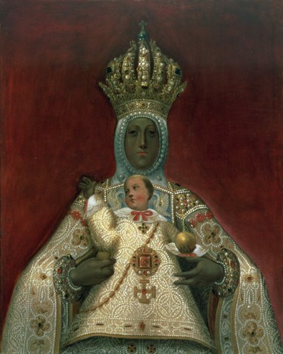 Madonna and Child by Spanish School